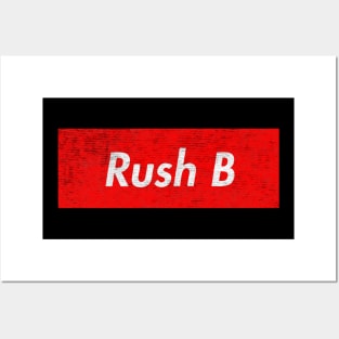 Rush B Red Posters and Art